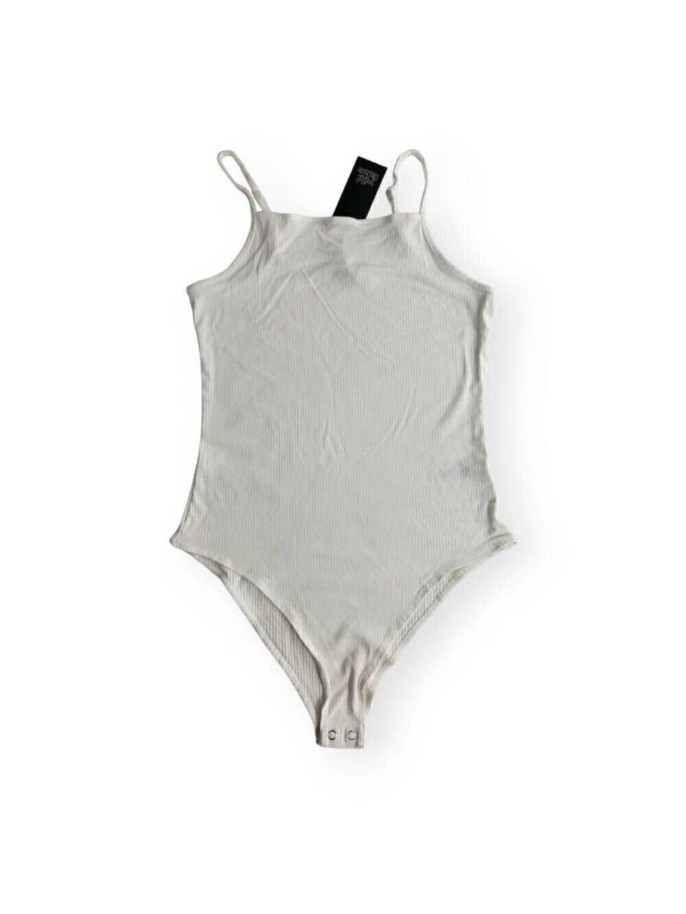 Wild Fable Spaghetti Strap BodySuit  White Medium